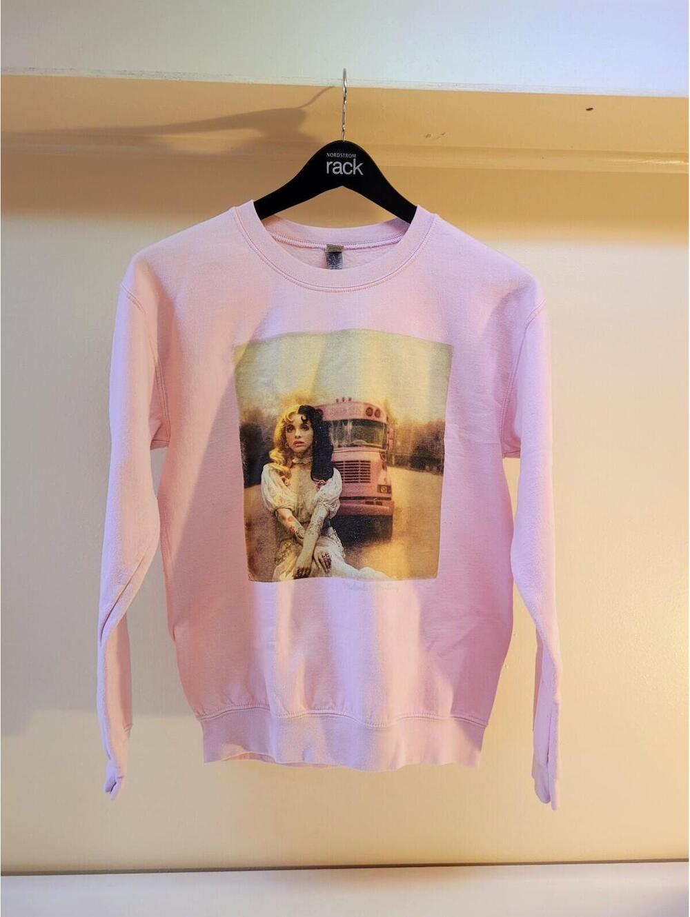 Melanie Martinez Sweater Unisex Small k-12 School Bus Design Band Sweater - Picture 1 of 7